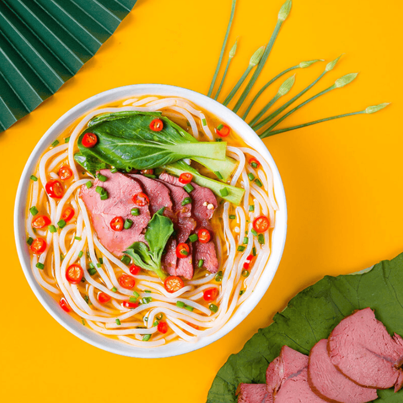 Get Guizhou Huaxi Beef Flavor Rice Noodles 9.52oz Delivered | Weee