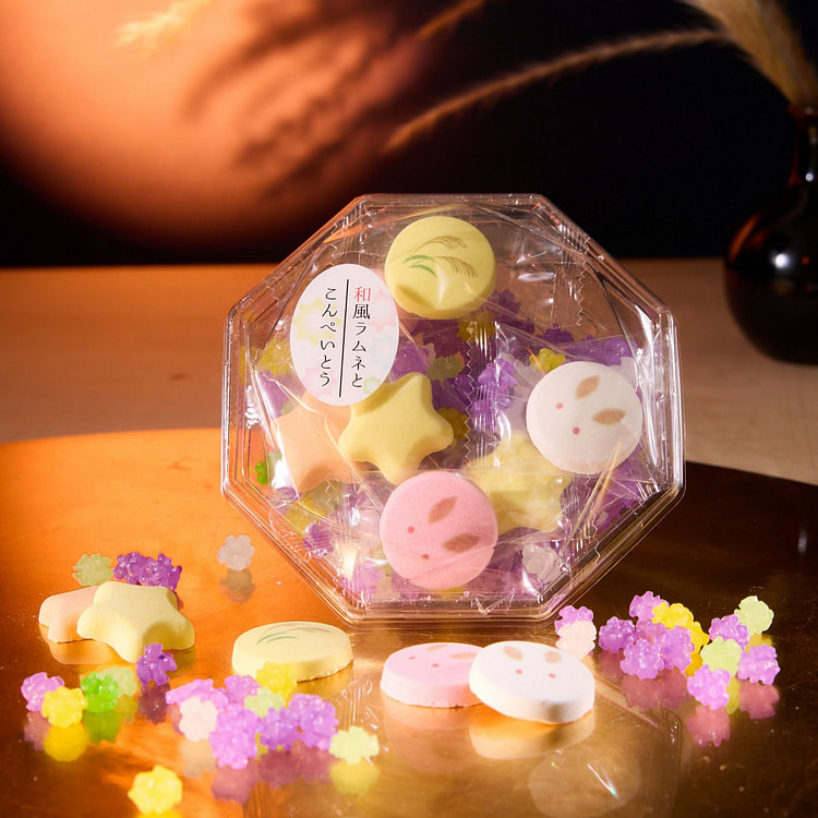 Tsukimi Usagi Ramune Candy & Konpeito 87 g