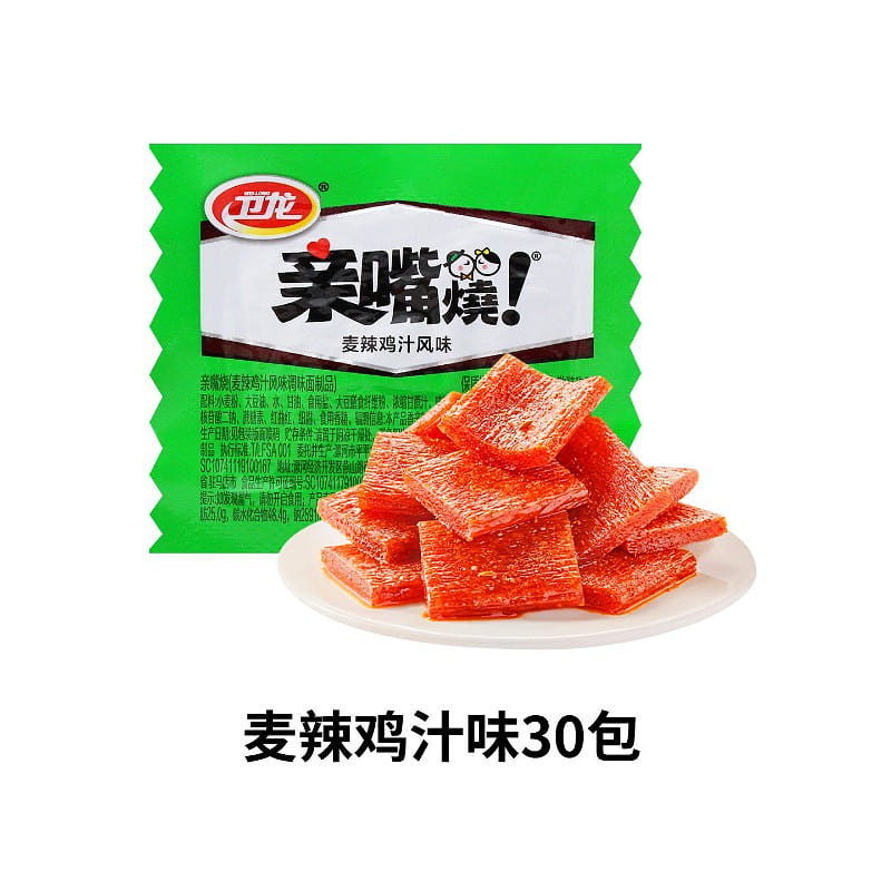Weilong Kiss Burn, Chicken Sauce 12g*30 packs 30 pack