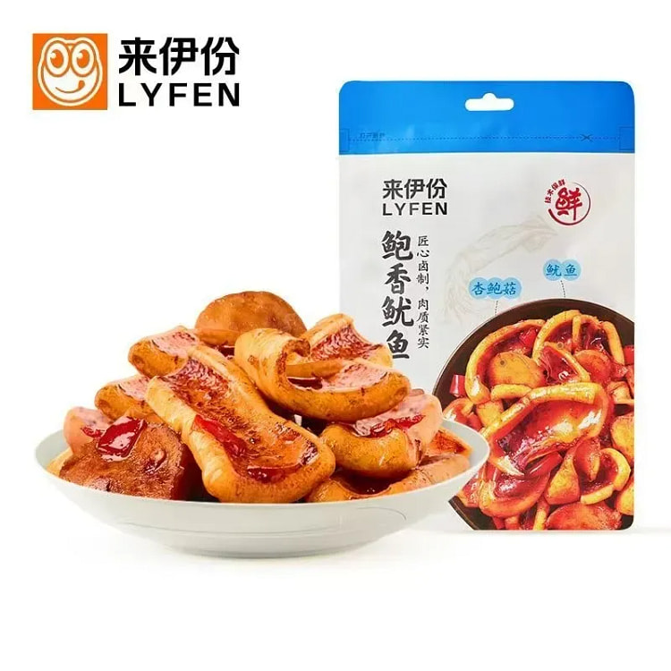 Squid and King Oyster Mushroom Ready-to-Eat Snack 48 g