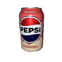 Pepsi Strawberries 'n' Cream Zero (UK)