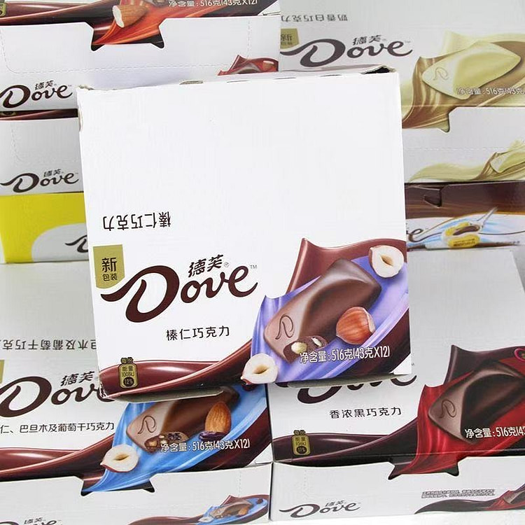 德芙丝滑牛奶巧克力43g*12 516 克