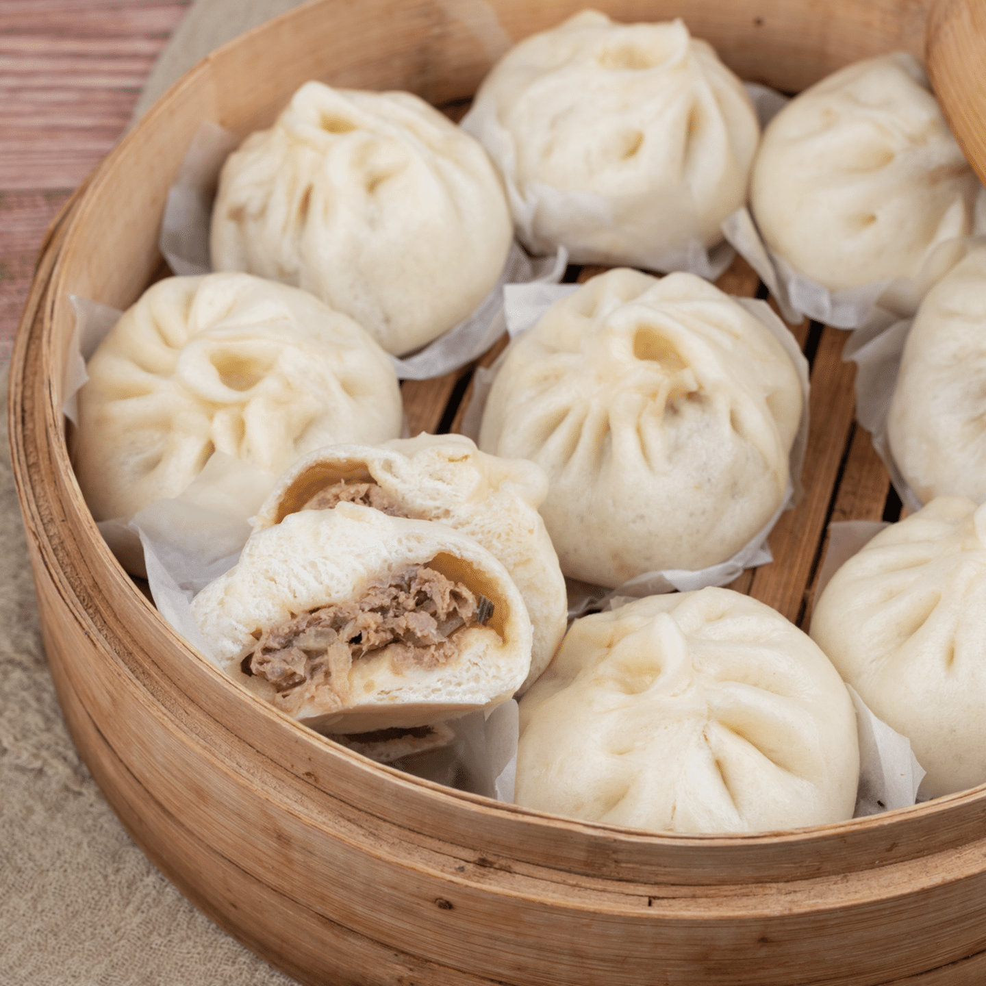 发面小笼包 9个 400g 1 份