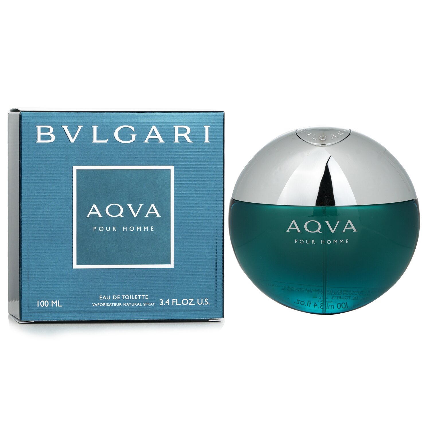BVLGARI AQVA POUR HOMME EDT 100ml 香水 Bvlgari Aqva Pour Homme Eau De Toilette Spray 100ml/3.4oz - Weee!