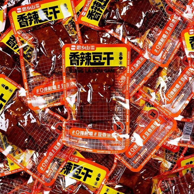 思乡山香辣平江酱干 零食 500g*1 包 500 克