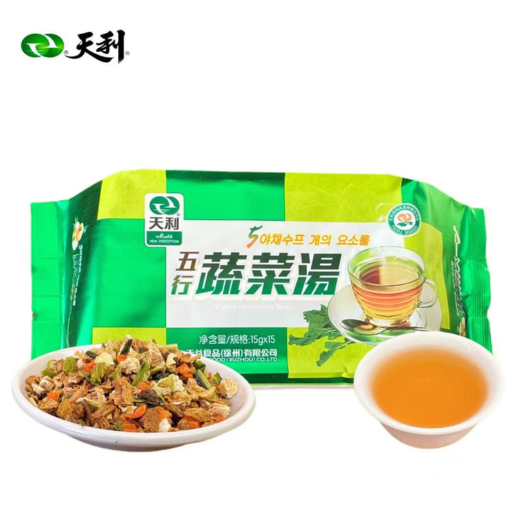 天利五行蔬菜汤速食冲泡汤225g/袋