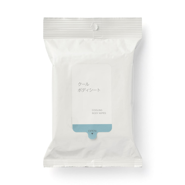 muji 凉爽身体贴 12张入