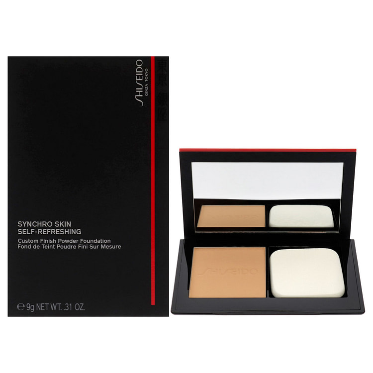 Synchro Skin Self-Refreshing Powder Foundation - 220 Linen by Shiseido for 