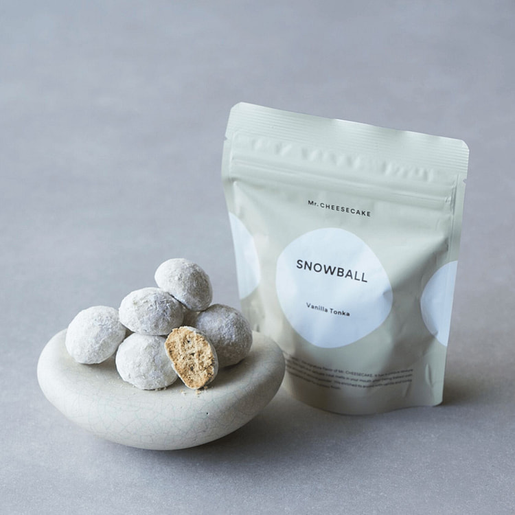 Mr. CHEESECAKE香草豆蔻雪球饼 9个 1 盒