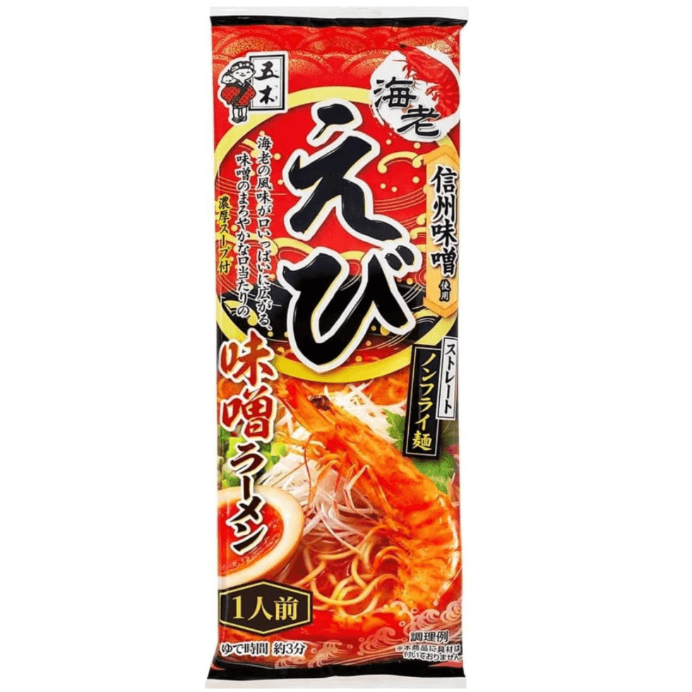 Gomoku Foods Shrimp Paste Miso Ramen 120g