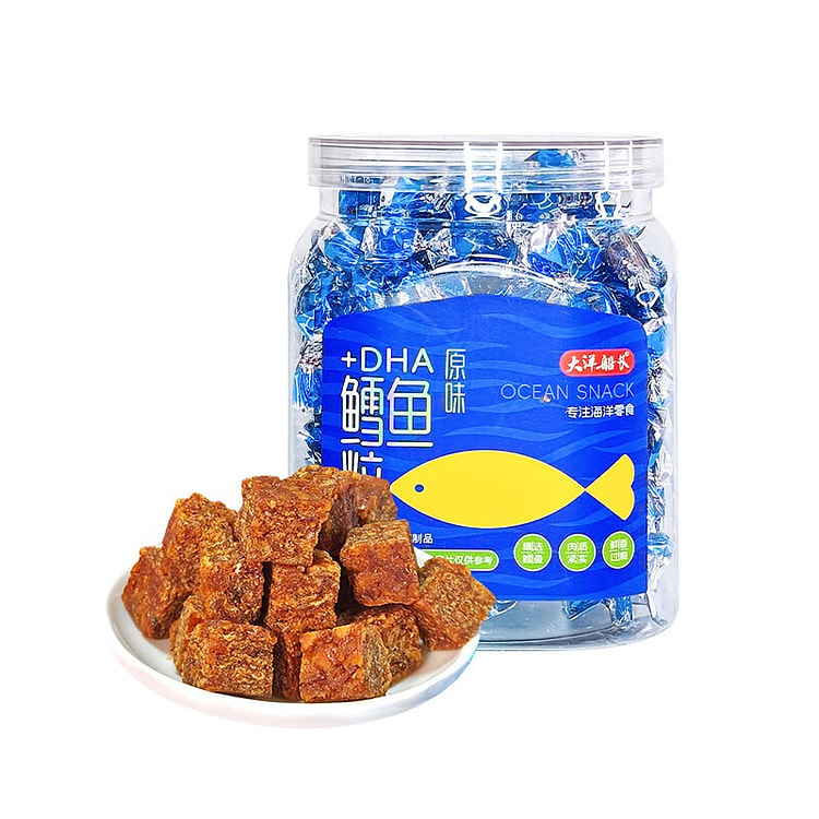 Ready-to-Eat Natural Flavor Cod Fish Snack Bites 160 g