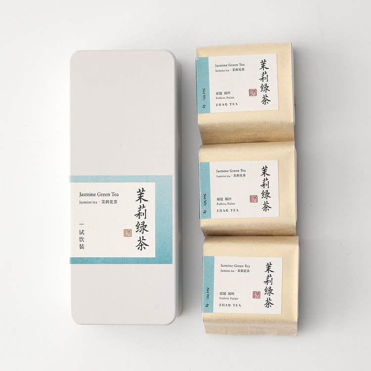 茉莉绿茶 福州经典花茶茶叶 花香浓郁清甜 试饮装