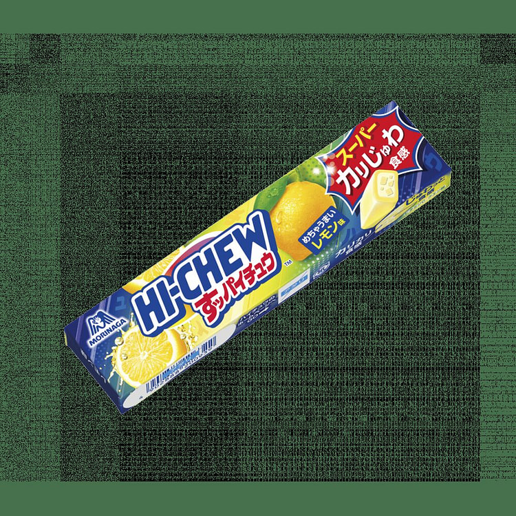 MORINAGA HI-CHEW Supaichu Lemon Gummy Candy Bars