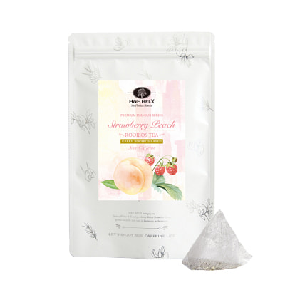 H&F BELX 草莓 桃子 路易波士茶 30包