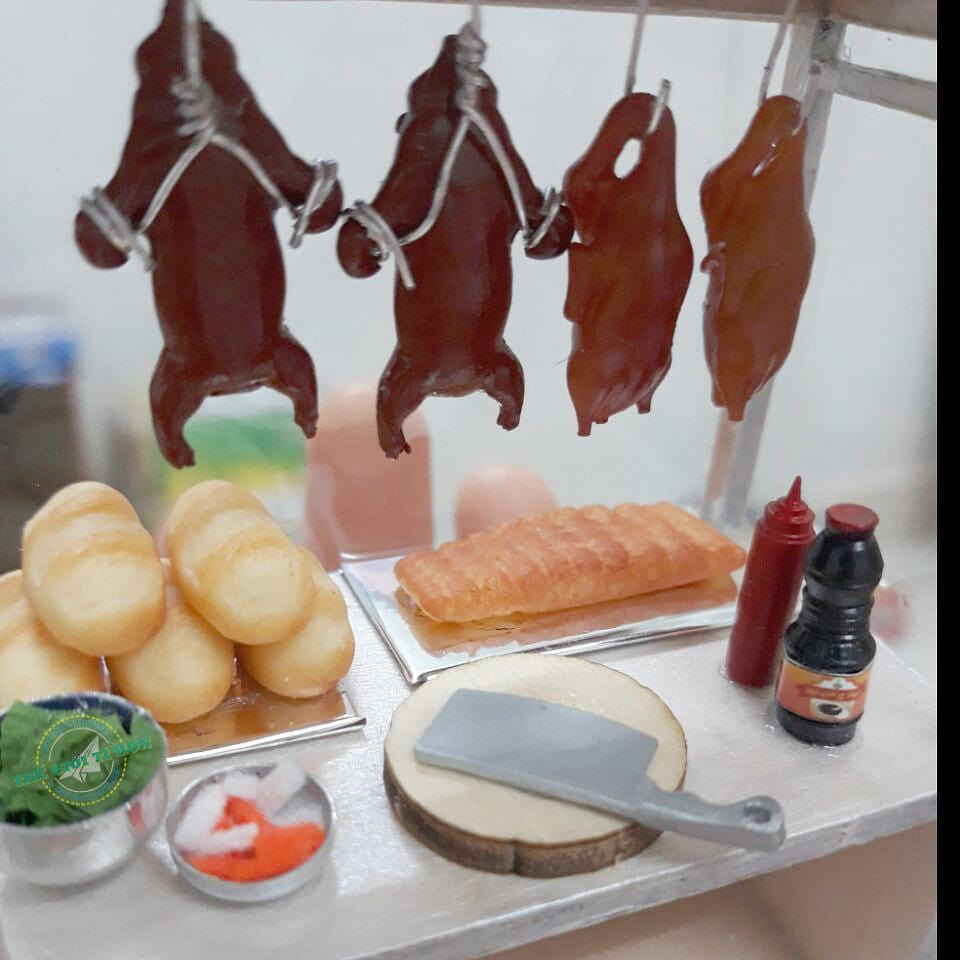 BBQ Roast Pig Cart DIY Kit 1 box