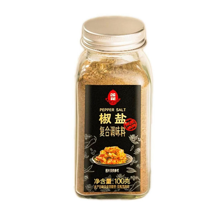 莲花椒盐粉1瓶烧烤撒粉皮皮虾烤肉腌料蘸料炸鸡牛排 100 克