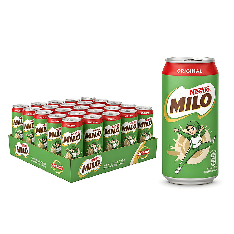 Nestle Milo Original 240ml Pack of 24 1 each