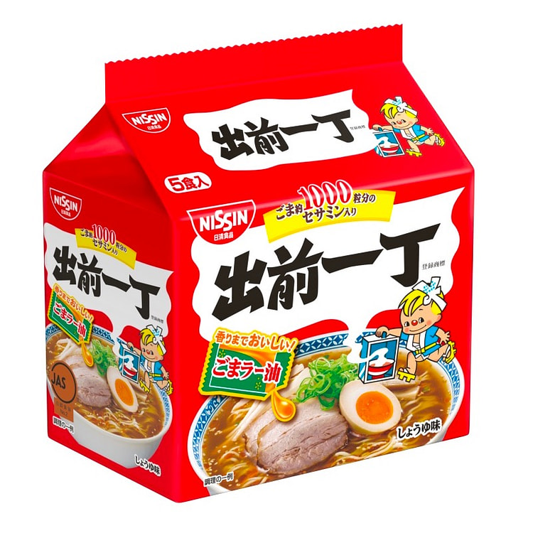 NISSIN DEMAE 拉面酱油 日本 510g