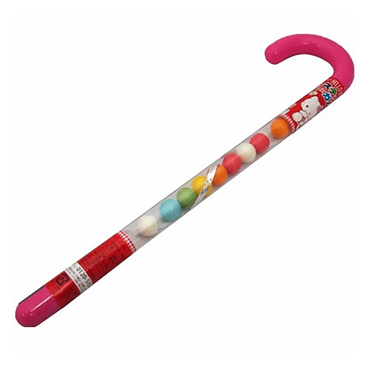Weed-Toy X Sanrio Cane-Shaped Colorful Gum Stick
