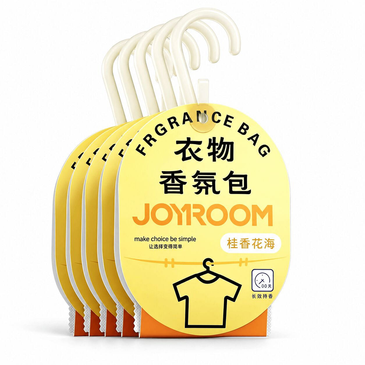 Jiletang Osmanthus Wardrobe Sachet 5 pack