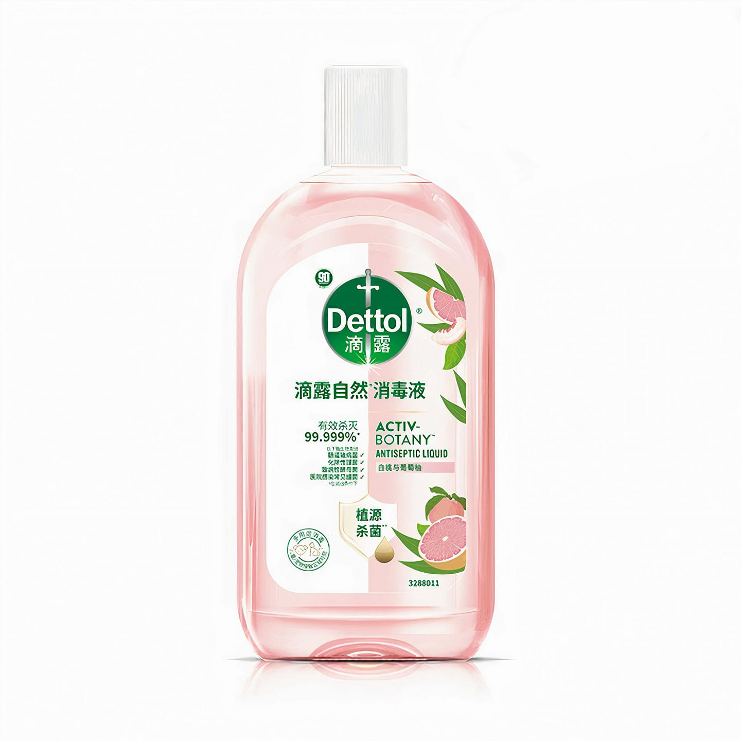滴露植物精華消毒液1L 西柚香 1 瓶 1 瓶