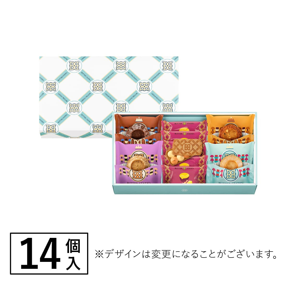 BUTTER STATE’s Butter Desserts Gift Box 14pcs 1 each