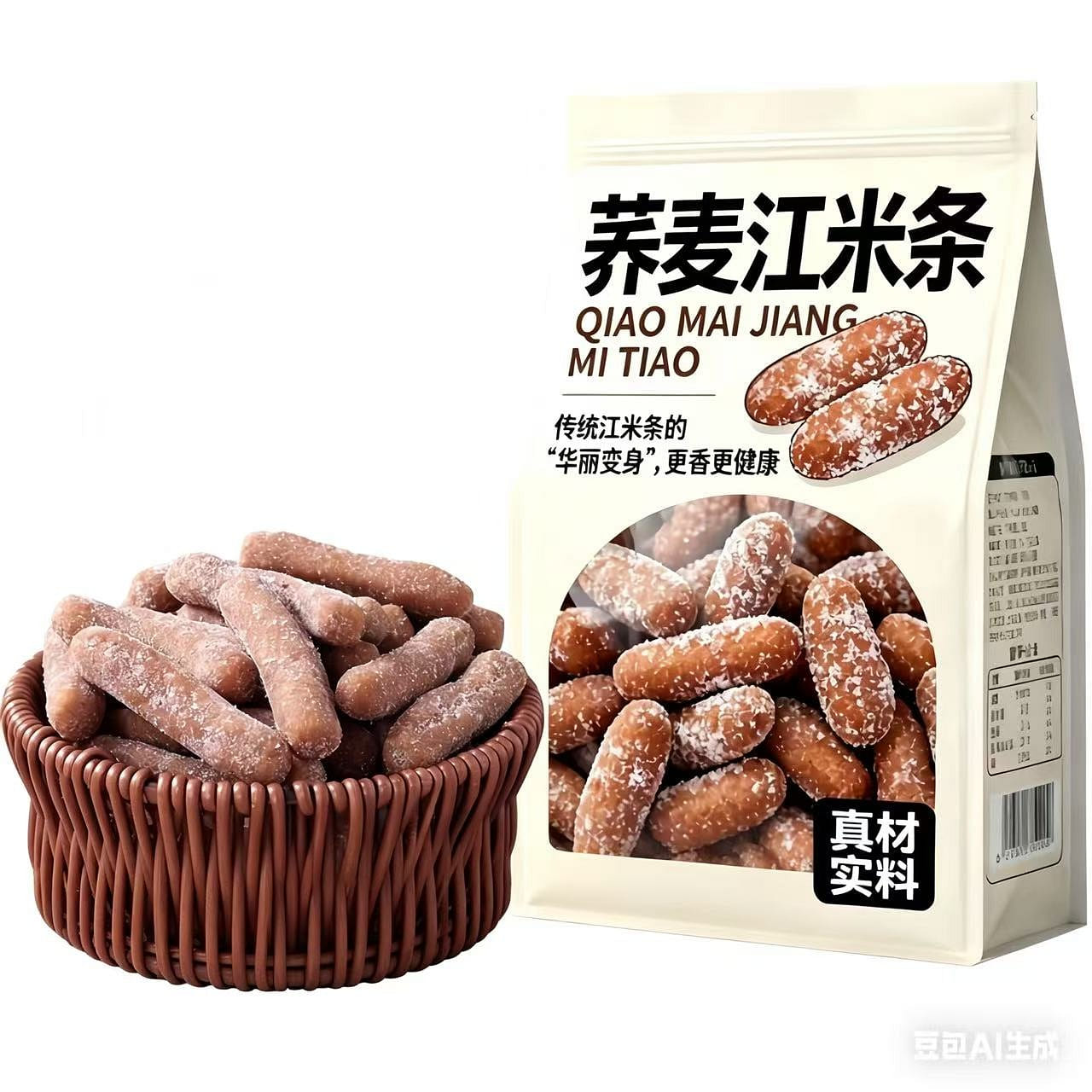 Zhuangmin Buckwheat Rice Strips 0 with Sugar 100g 100 g