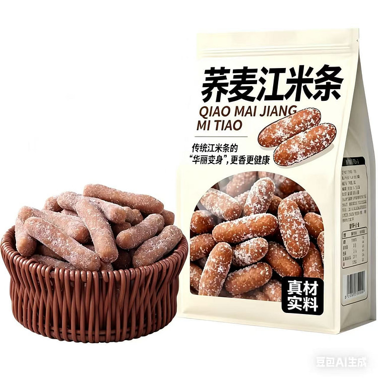 庄民 荞麦江米条0添加蔗糖100g*1包 100 克
