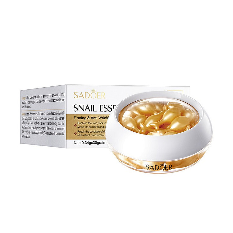 Snail FirmingAnti-Wrinkle Essence 0.34gx30capsules 1 box