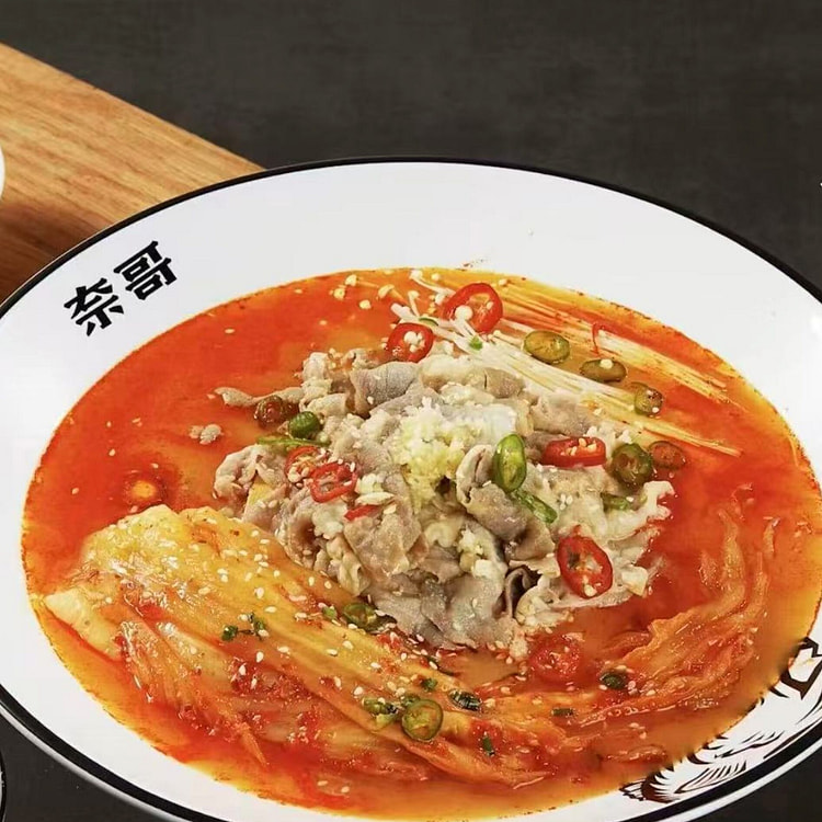韩式泡菜肥牛
