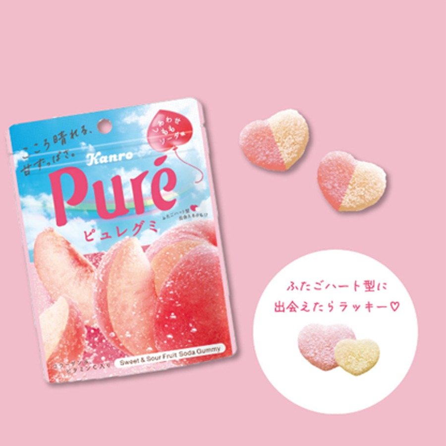 Get KANRO Pure Gummies Peach Soda Flavor Delivered | Weee! Asian