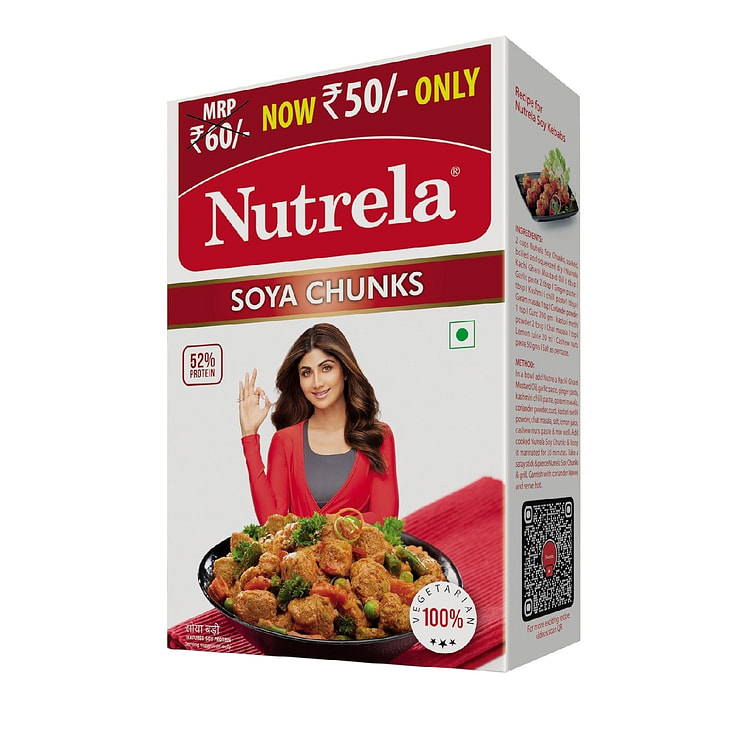 Nutrela Soya Chunks 200 grams 1 pack