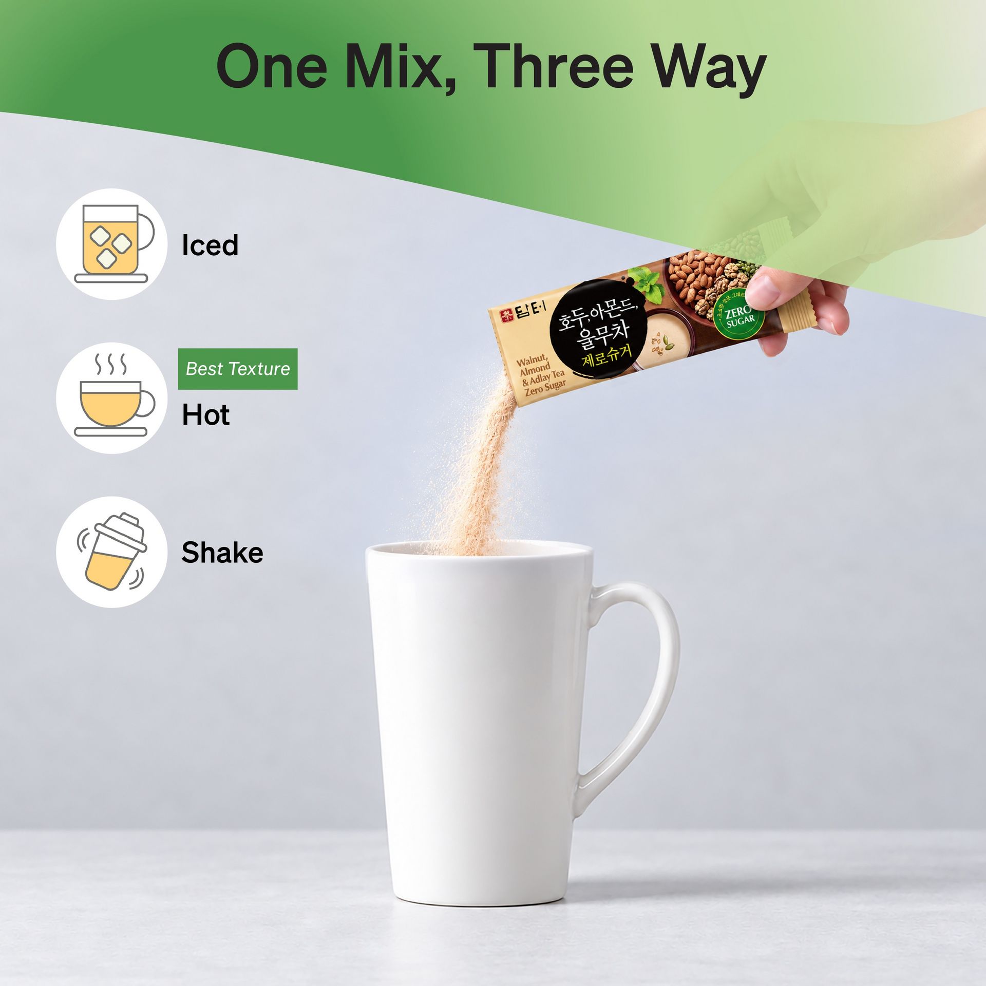 Get Damtuh Zero Sugar Walnut Adlay Yulmu Tea 40 Sticks 18 g