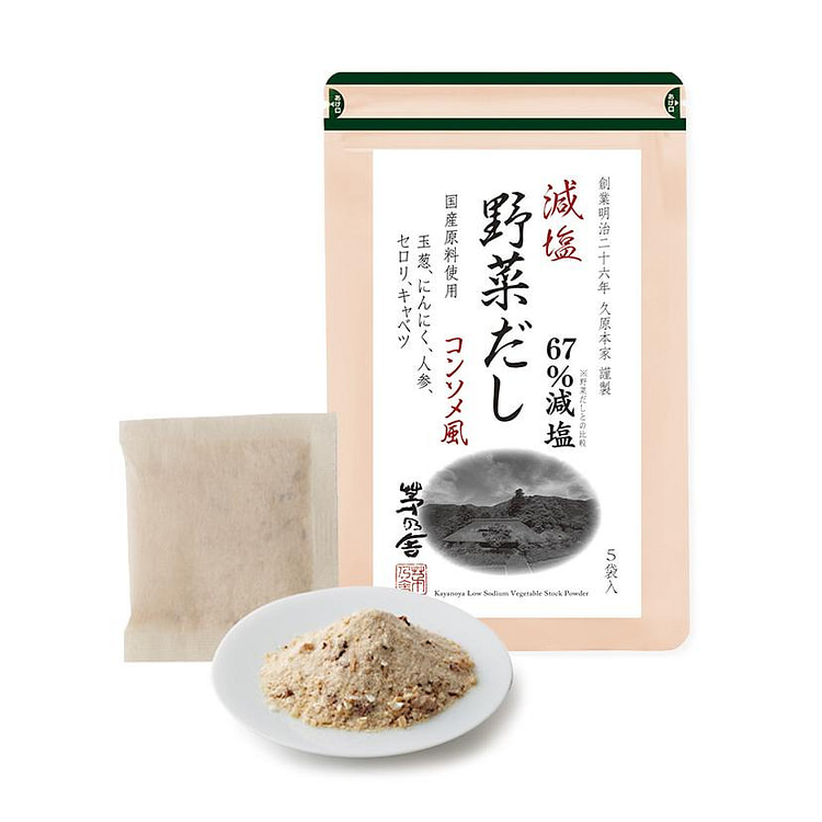 茅乃舍 蔬菜汤 汤料包 减盐版 8g*5袋 1 份