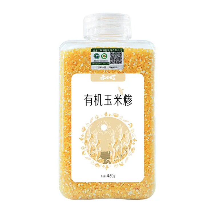 禾小町五常有机玉米糁420g*1瓶东北特产玉米碴 420 克