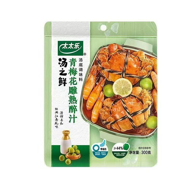 太太乐 青梅花雕熟醉汁300g*1袋 1 包