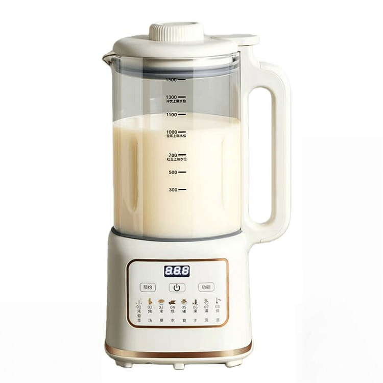 最新款钛材质豆浆机破壁机果汁机自清洗可预约辅食机 1 个