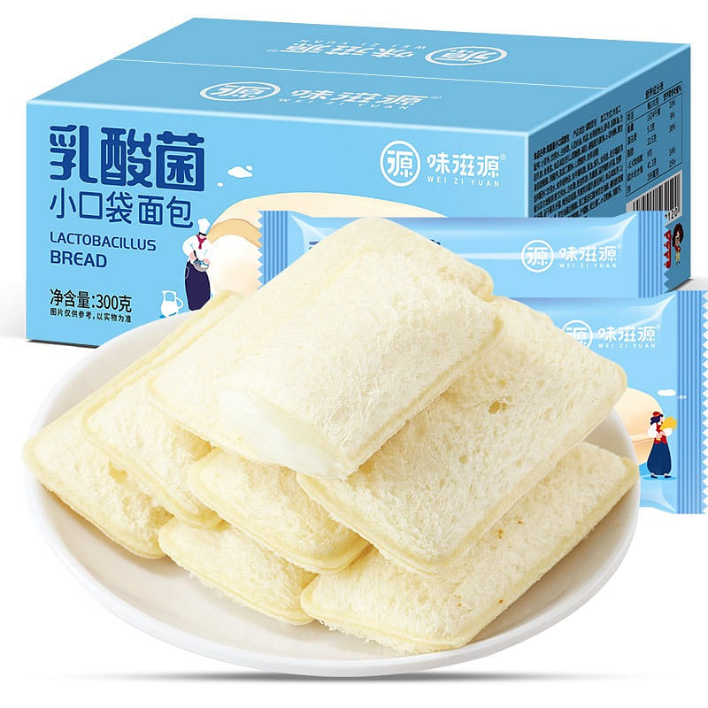 Weiziyuan Lactic Acid Bacteria Pocket Bread Breakfast Nutritional Yogurt 300g 1 箱