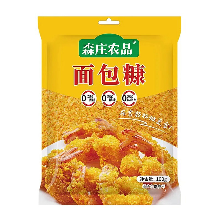 森装农品金黄面包糠100*1 100 克