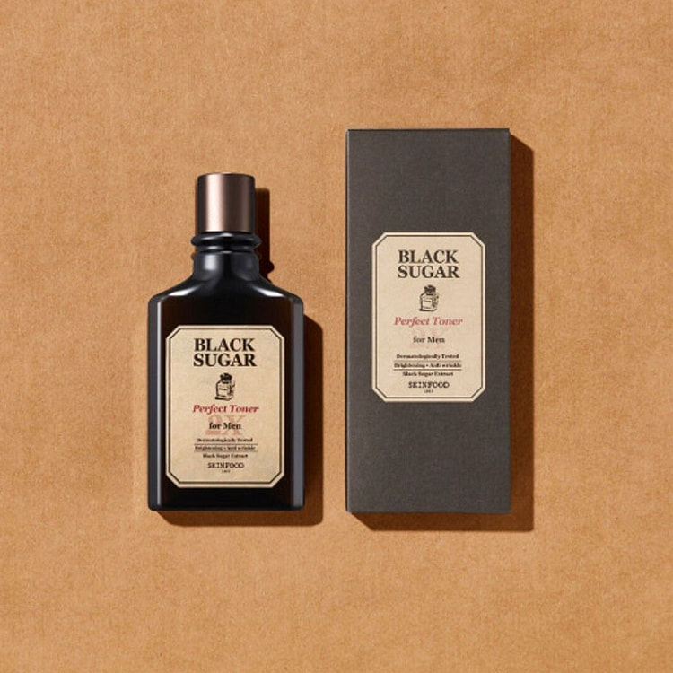 SKINFOOD Nước hoa hồng dành cho nam Black Sugar Perfect Toner 2X dung tích 