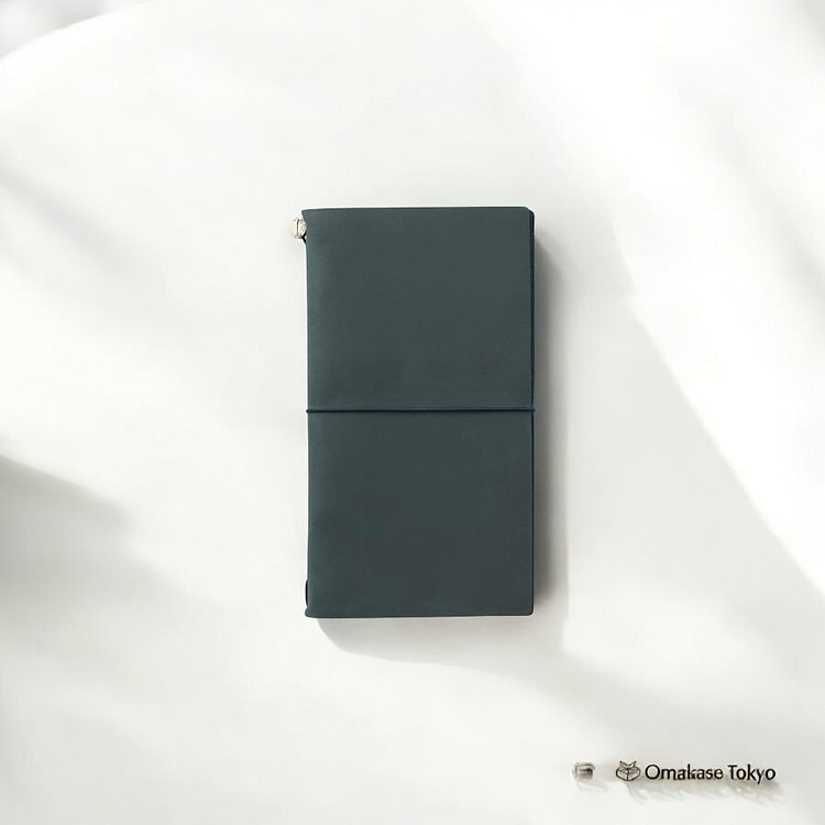 Travelers Notebook-Regular Size Blue w/ Mini Card 170 g