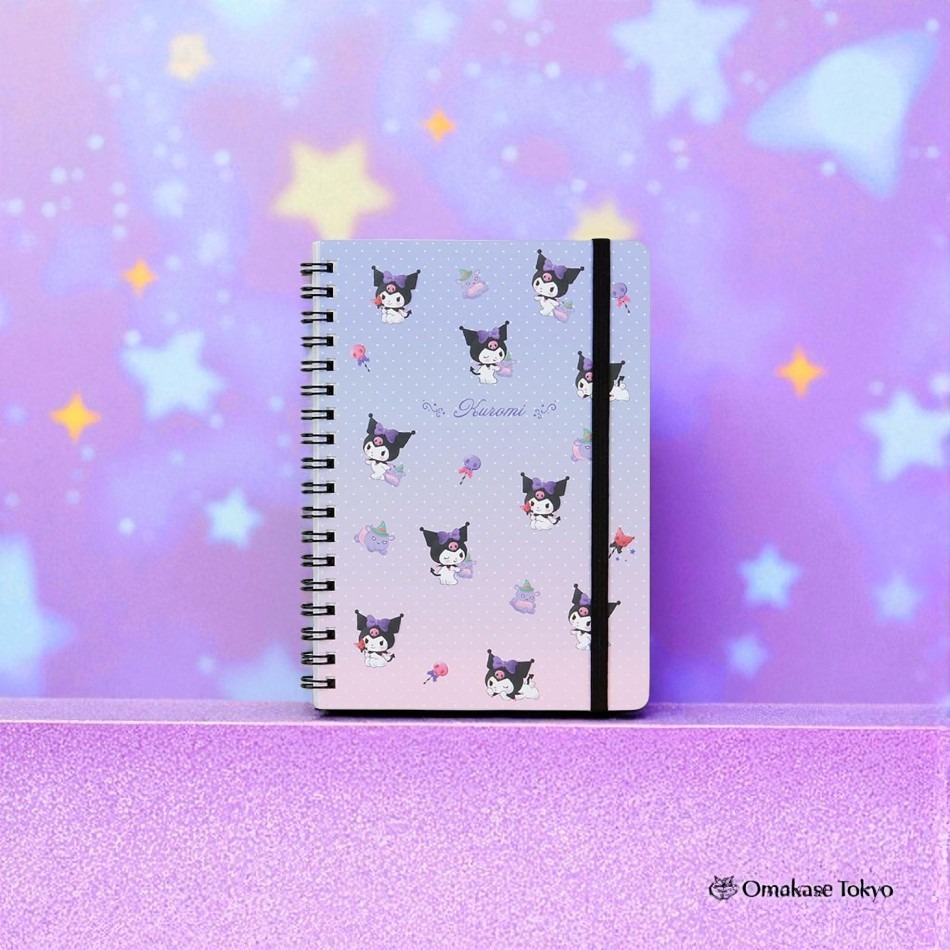 Sanrio Kuromi B6 Ring Notebook-60 Sheets 150 g