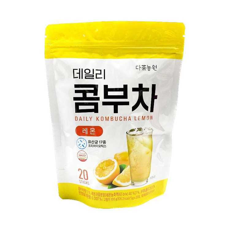 Danongwon Daily Kombucha 5g*20stickes 5types Lemon 1 each