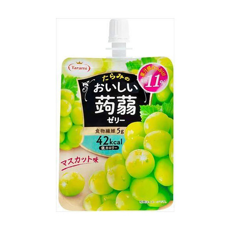 TARAMI多良见 蒟蒻果冻150g 白葡萄味