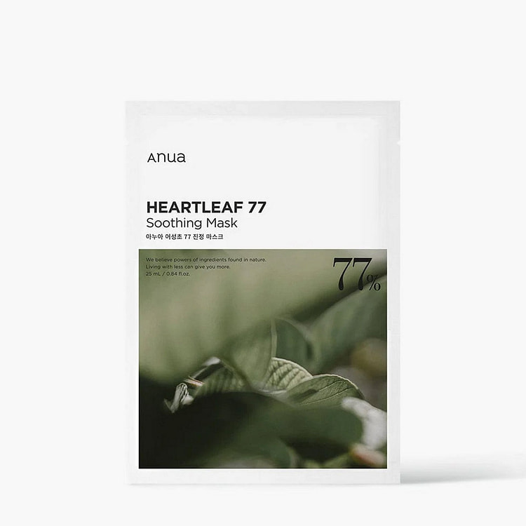 ANUA Heartleaf 77% Soothing Mask 1Pcs