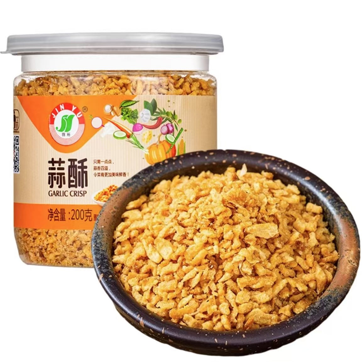 Jinyu garlic crisp Chaoshan garlic sauce marinated 200 g