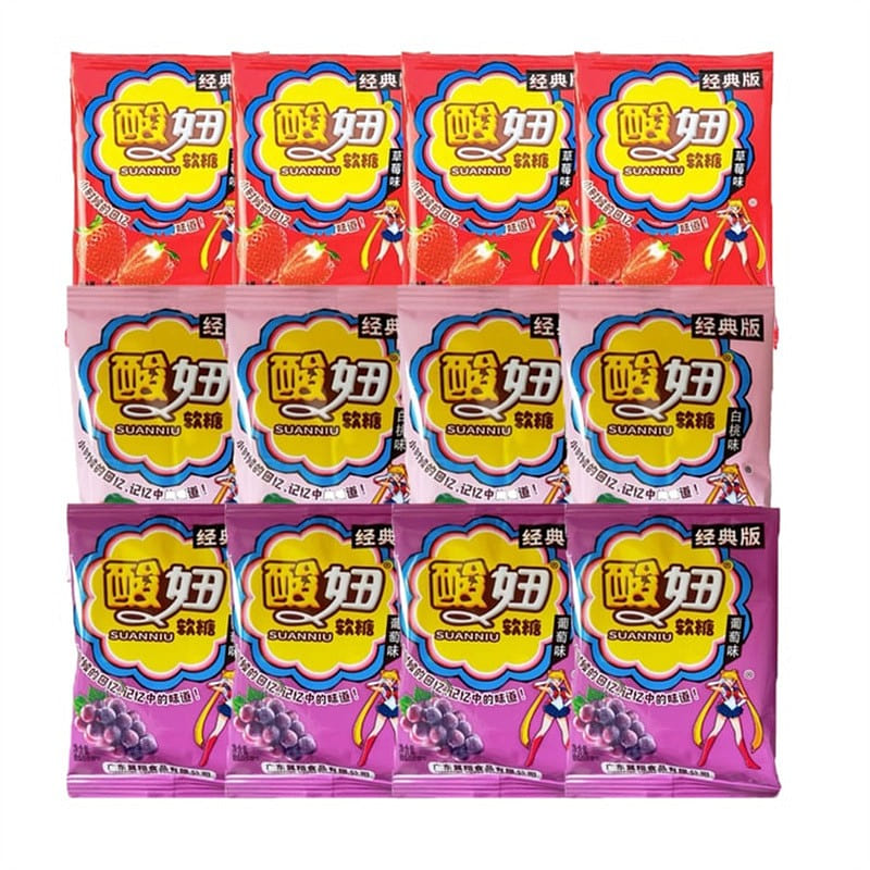 Christmas and New Year’s essential candy: Soft can 12 each