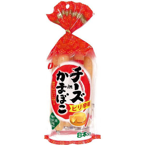 Xúc xích cá phô mai vị cay Natori (8 cây, 232g) 1 phần