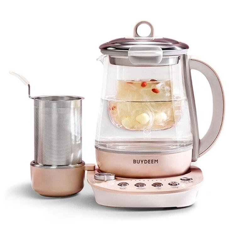 Buydeem Health-Care Beverage Tea Maker Kettle Pink 1500ml 1 each
