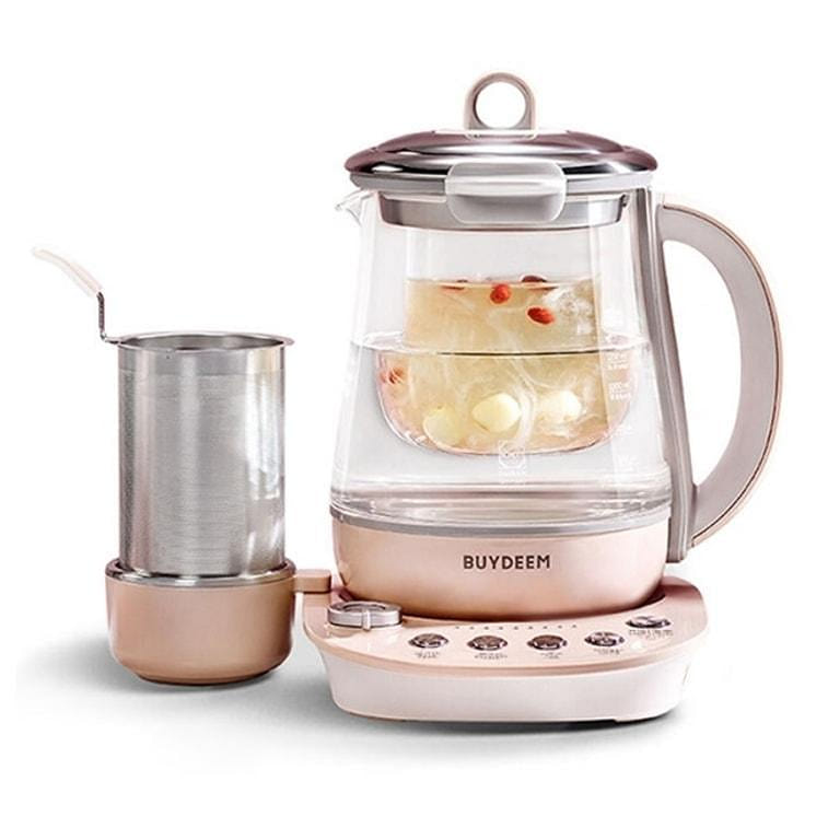 Buydeem Health-Care Beverage Tea Maker Kettle Pink 1500ml 1 each